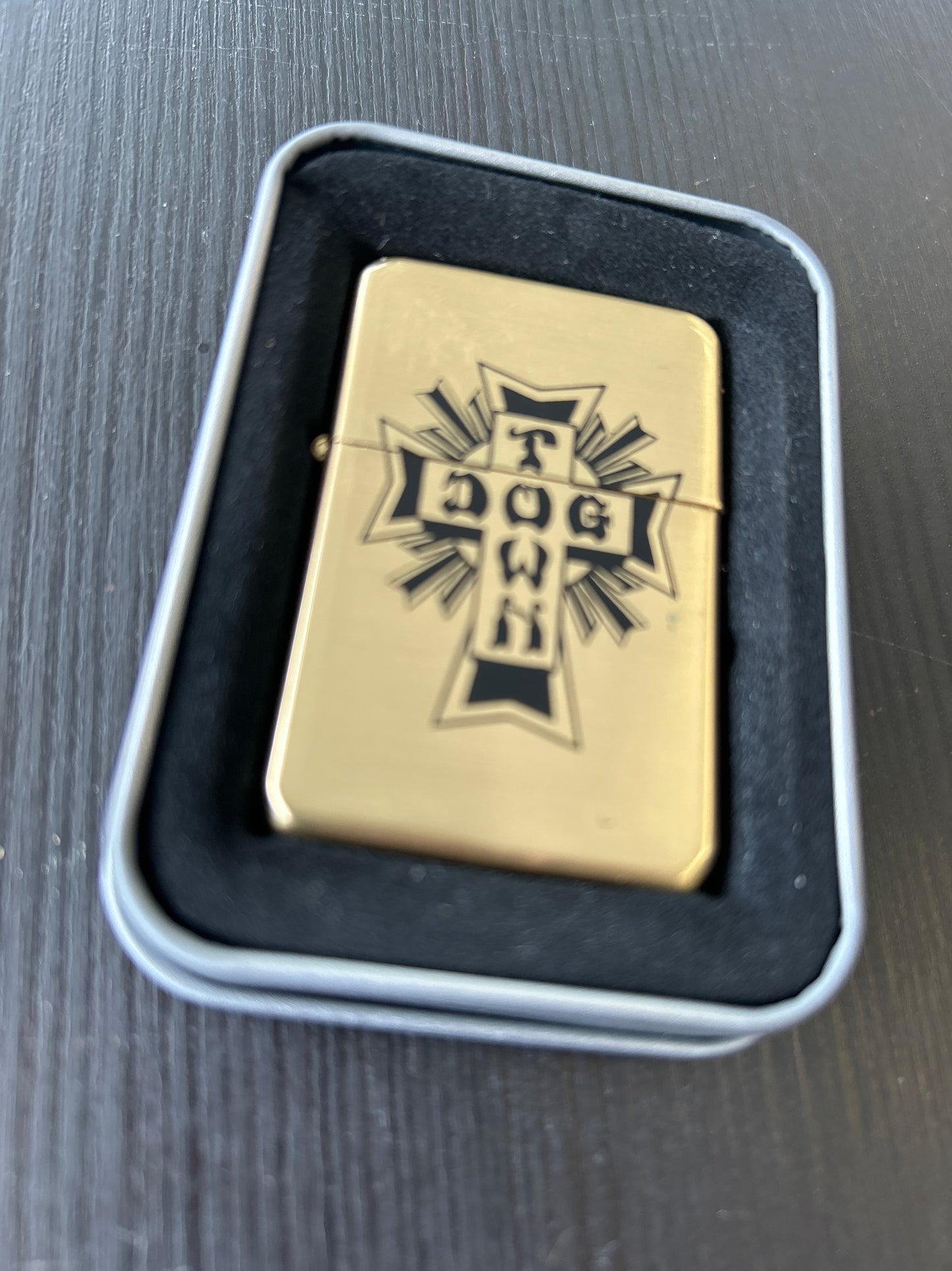 Dogtown Lighter Gold zippo style