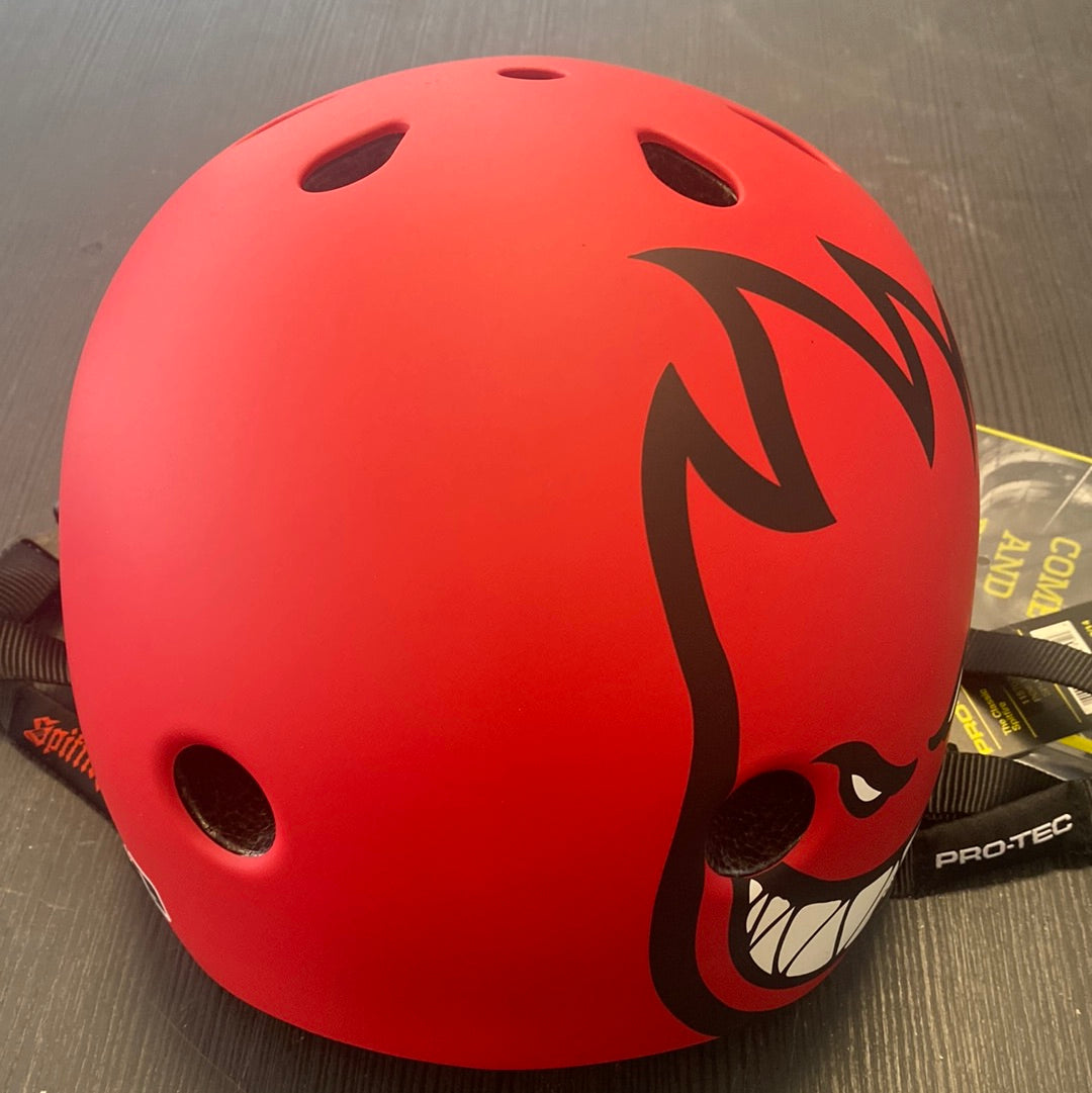 ProTec Helmet Red Spitfire L