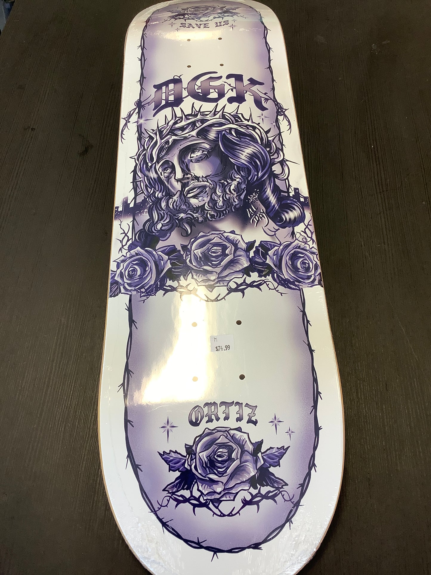 DGK Deck Ortiz Save Us 8.5