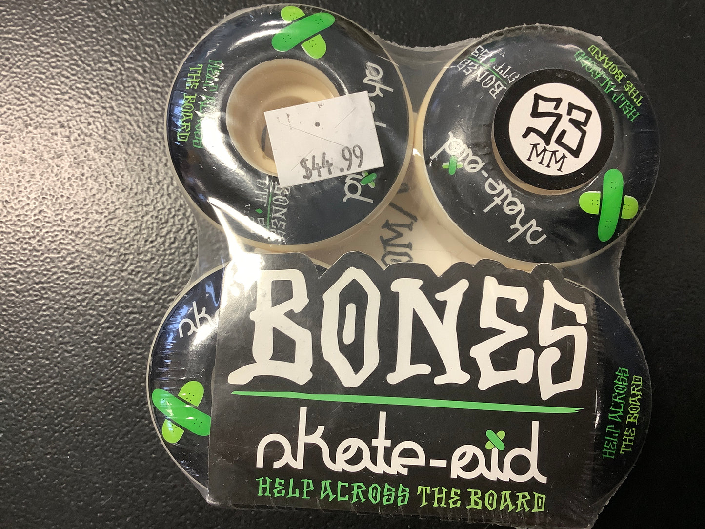 Bones wheels skate-aid 53mm 103a du street tech formula