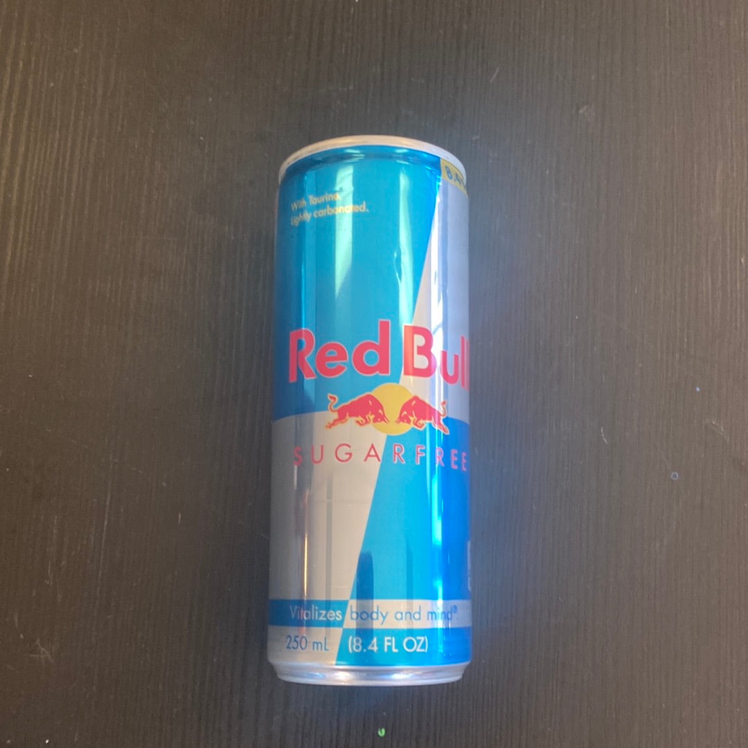 Redbull sugar free 8.4oz can