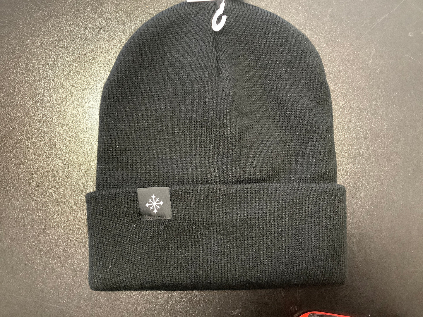Disorder staple logo fold up beanie