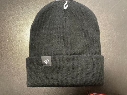 Disorder staple logo fold up beanie