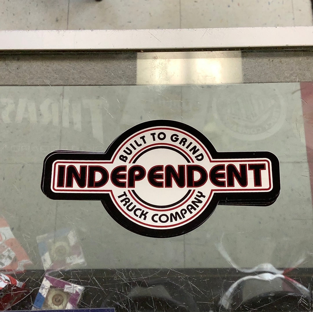 Independent Built to Grind sticker