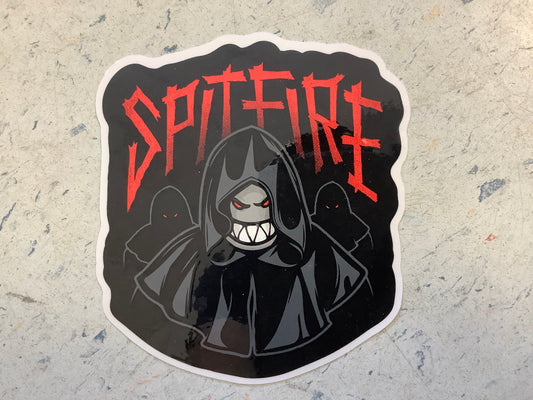 Spitfire hooded sticker