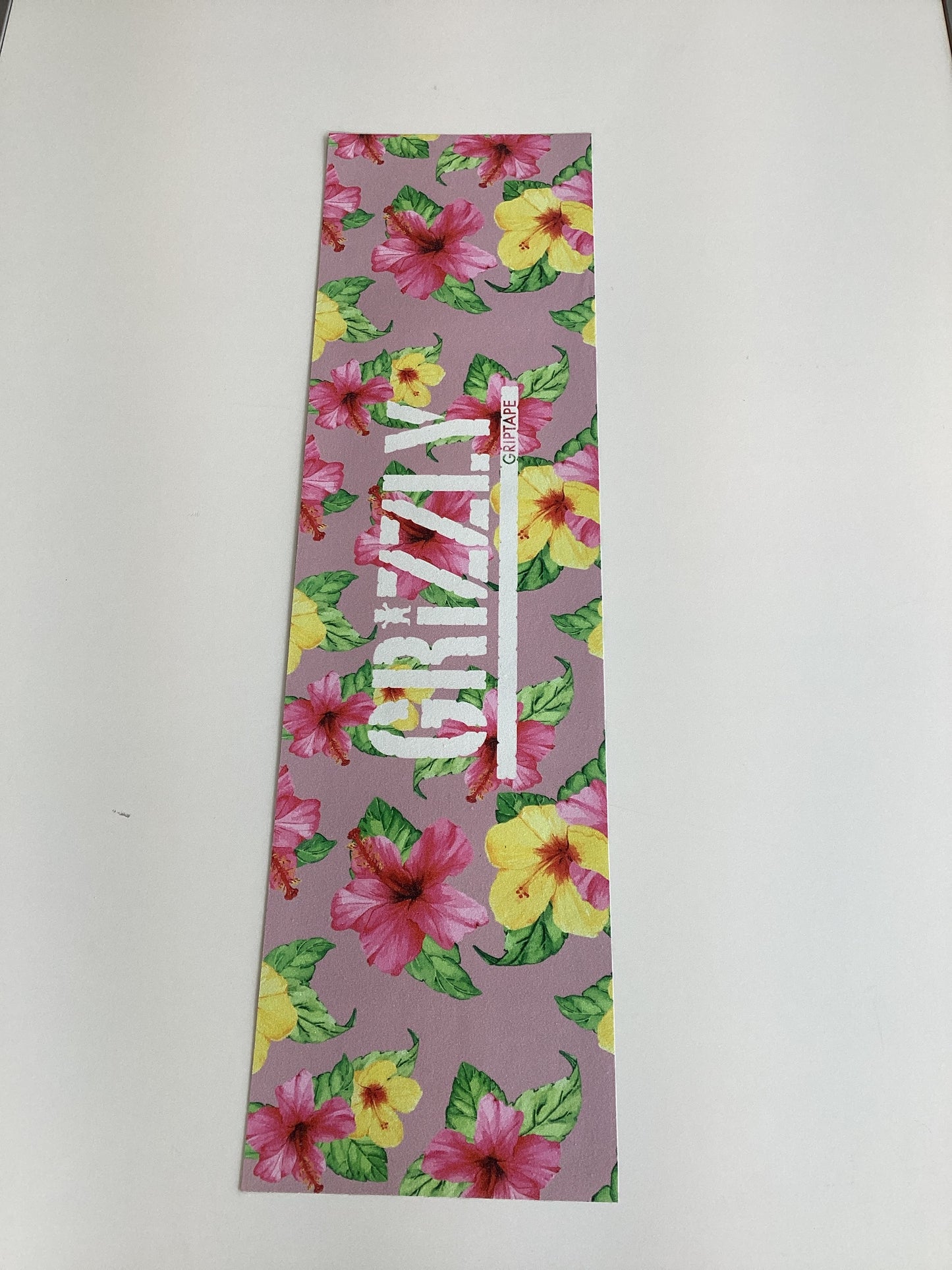 Grizzly Pink Floral Griptape