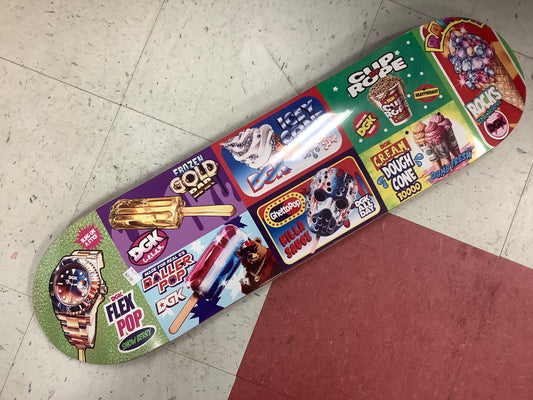 DGK ice cream truck bling menu deck 8.25