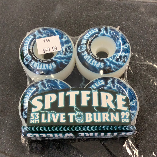 Spitfire Wheels 53mm 99d Live To Burn