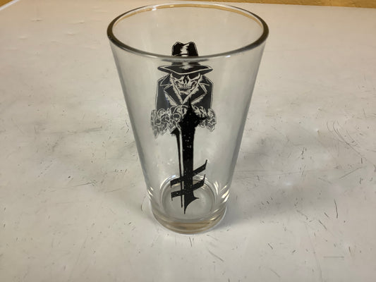 Deathwish pint glass