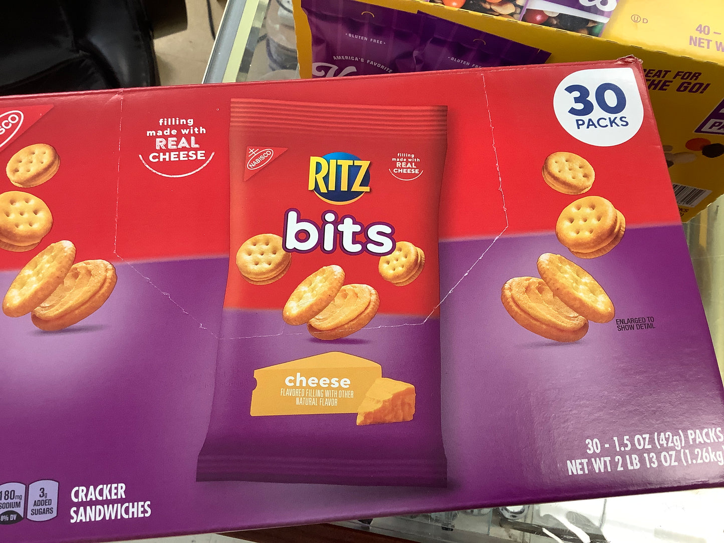 Ritz Bits Cheese crackers 1.5oz