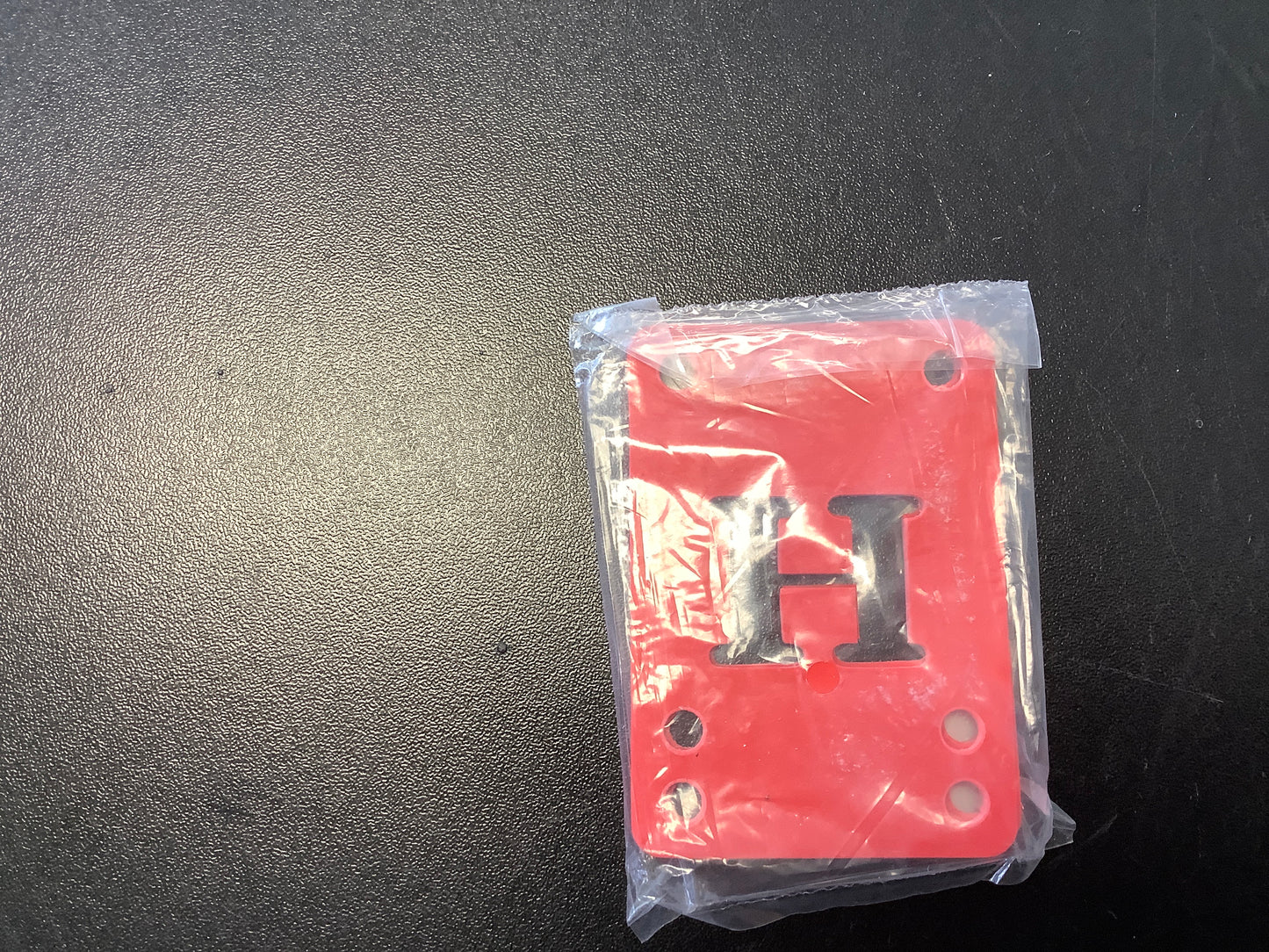 H block riser pads red 1/16th inch