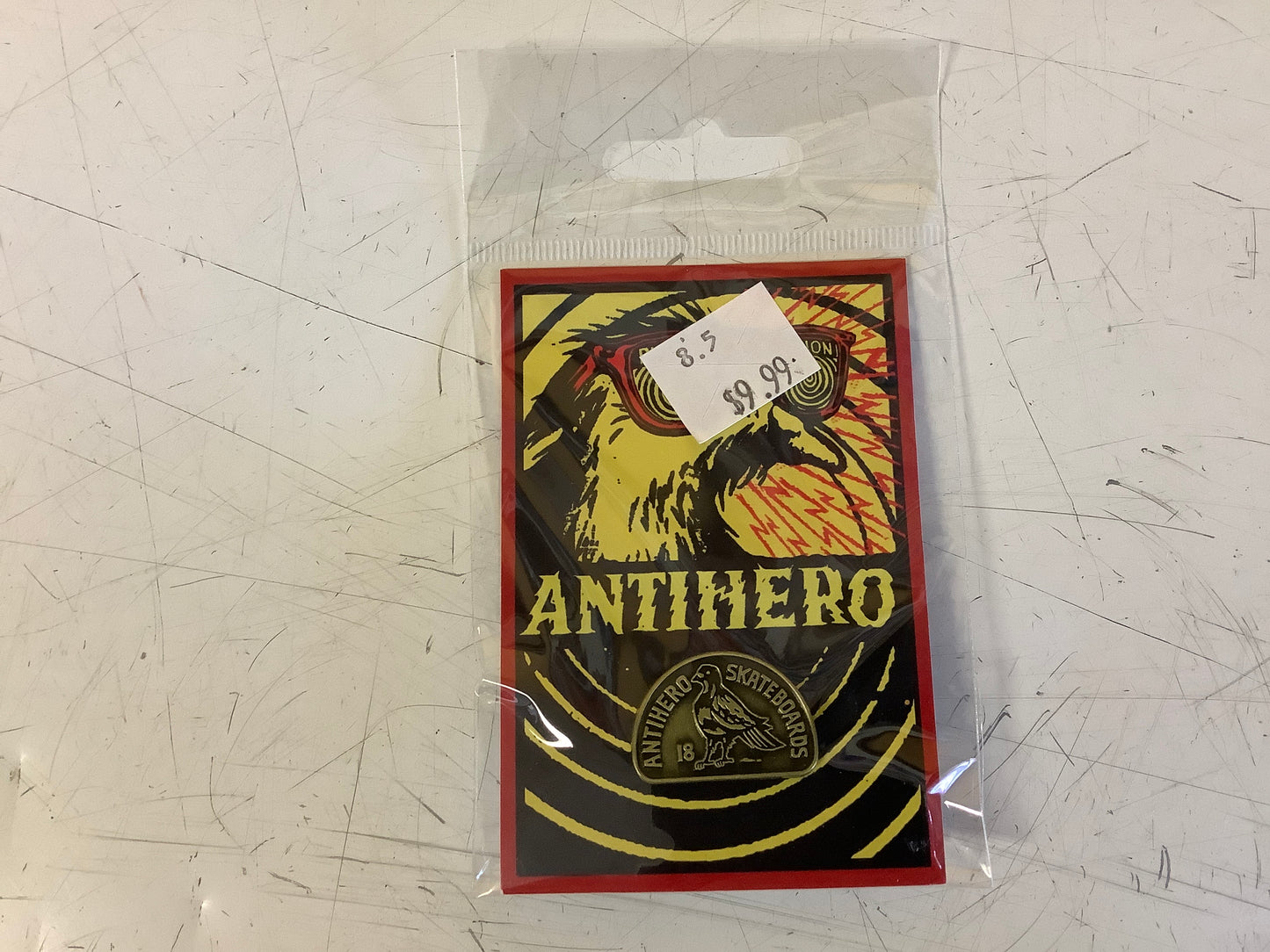 Antihero lapel pin clubhouse