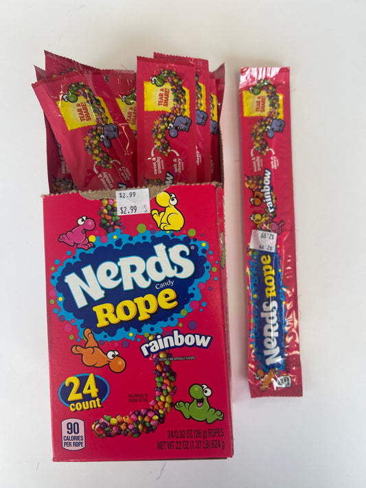 Nerds Rope .92oz rainbow flavor
