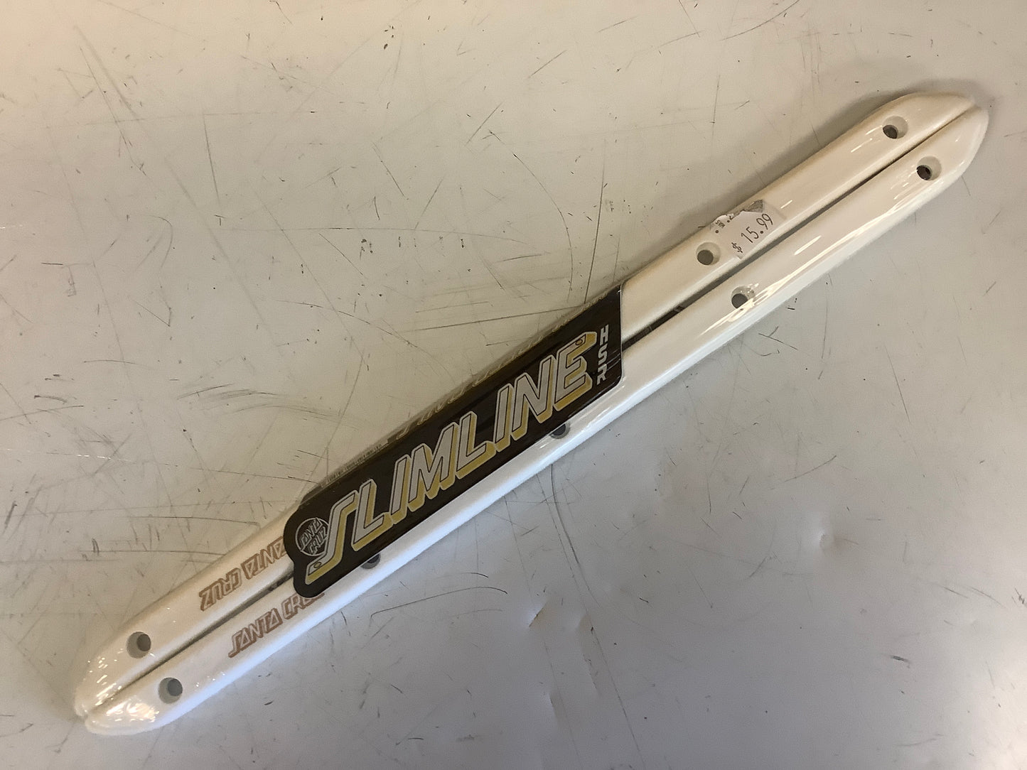 Santa Cruz slimline Hsr rails white