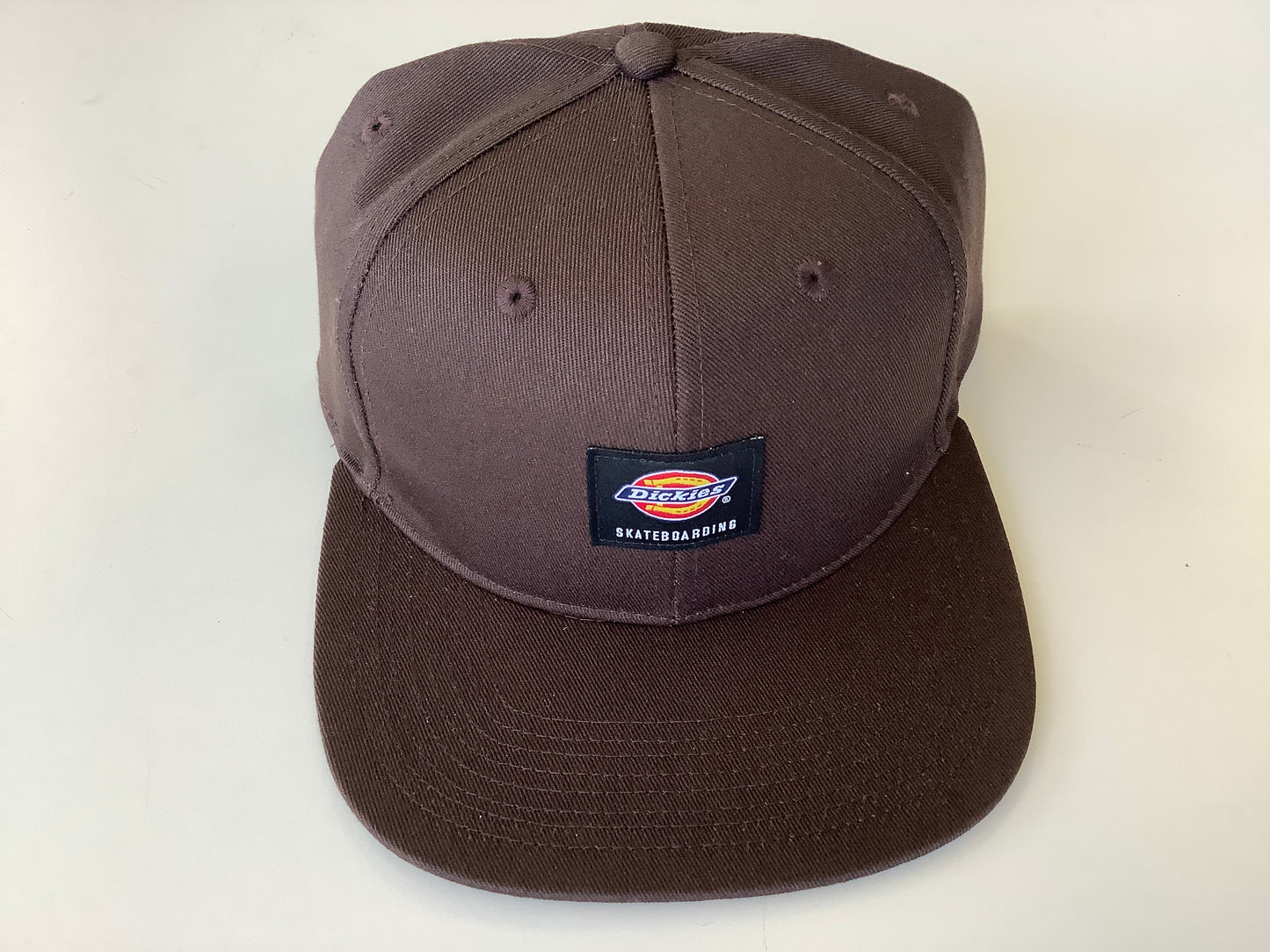 Dickies Skateboarding SnapBack Hat DARK BROWN