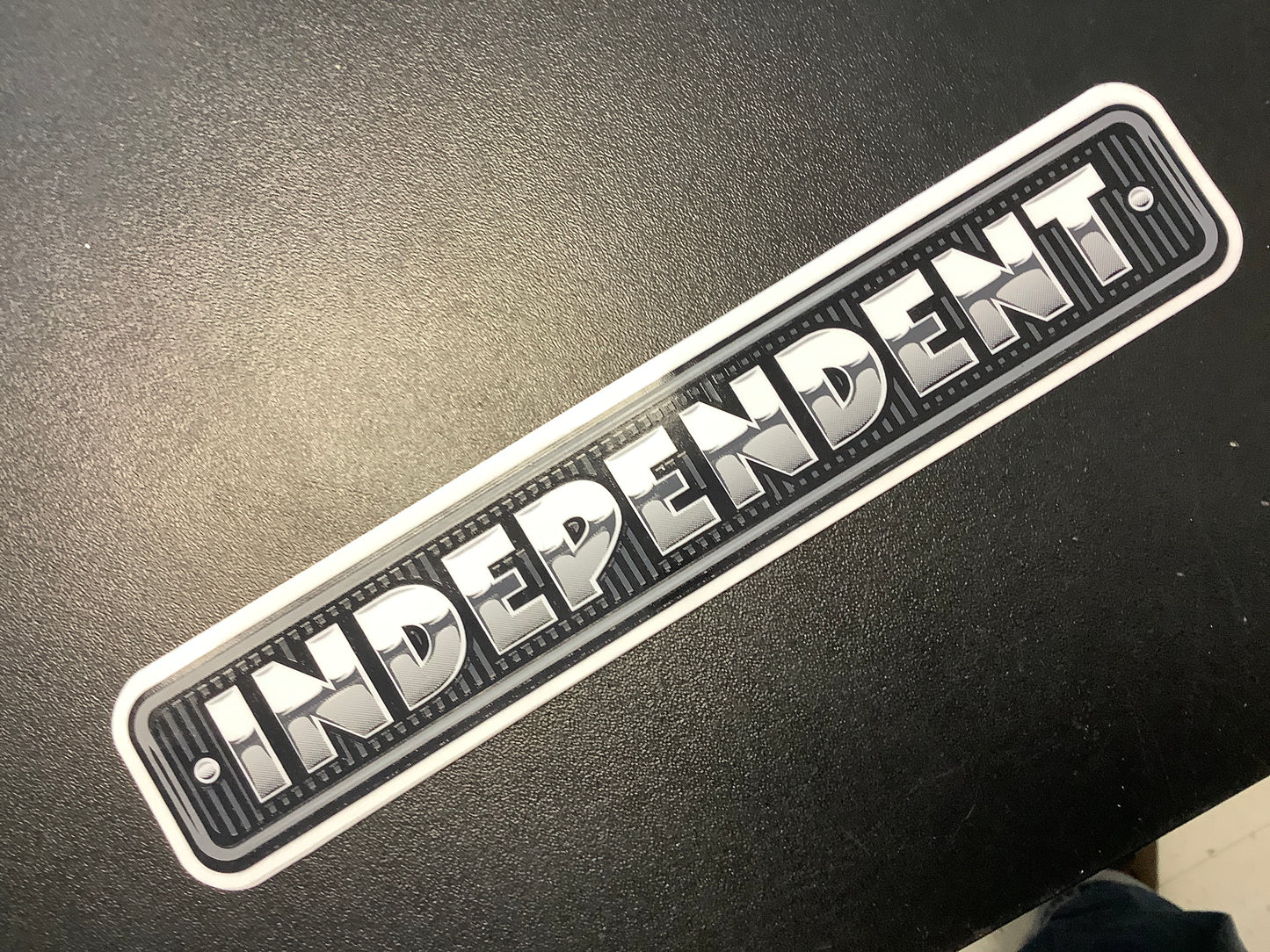 Independent Truck Company Metallic lettering sticker