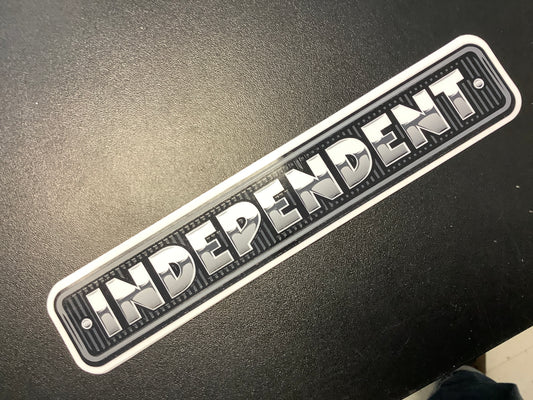 Independent Truck Company Metallic lettering sticker