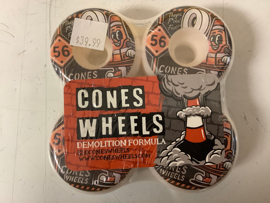 Cones Wheels 56mm demolition formula