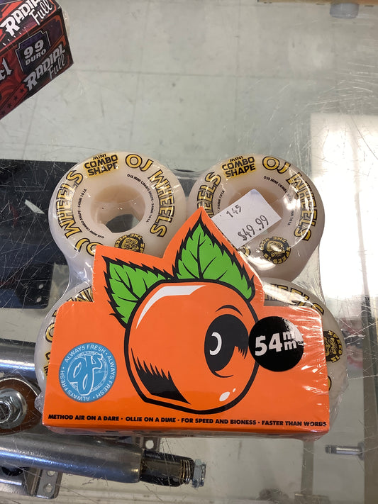 OJ Wheels Team Line Mini Combo 54mm 101a