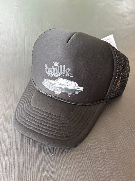 Daville hat trucker OG Cadillac Deville car