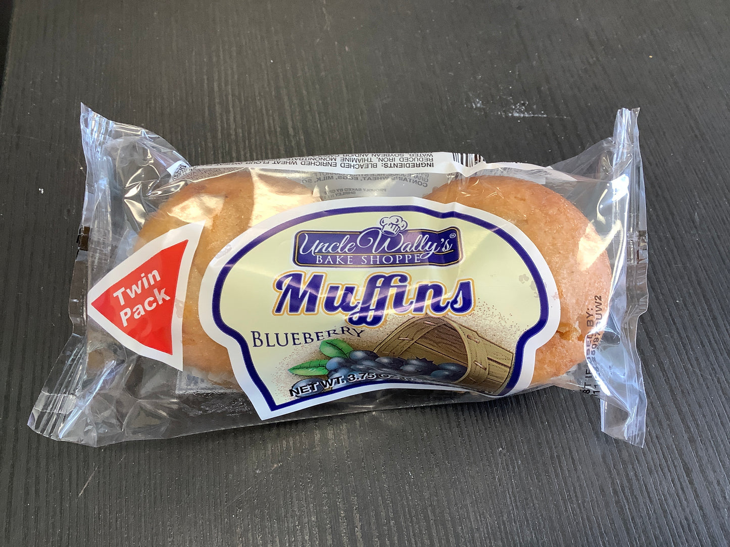 Uncle Wally’s muffins blueberry 3.75oz