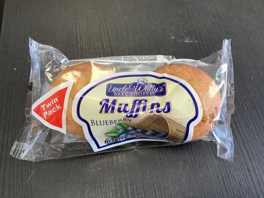 Uncle Wally’s muffins blueberry 3.75oz