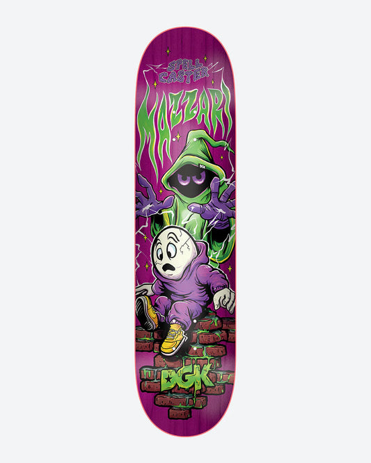 DGK PRO Skateboard Deck 8.25” Spellcaster Mazzari