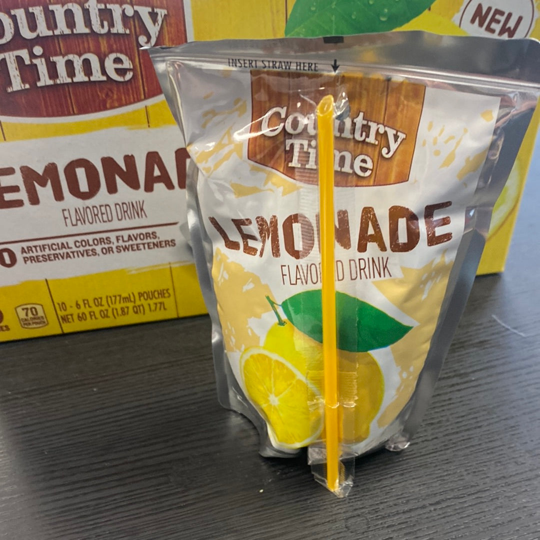 Country Time Lemonade Pouch 6oz