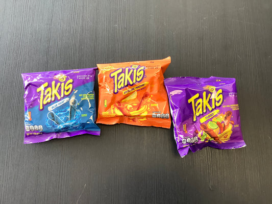 Takis tortilla chips 1oz asst flavors