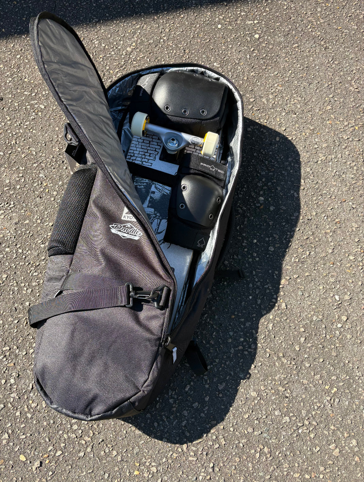 Kyoto x Daville SSD Pro board bag black Skate Shop Day 2026 backpack