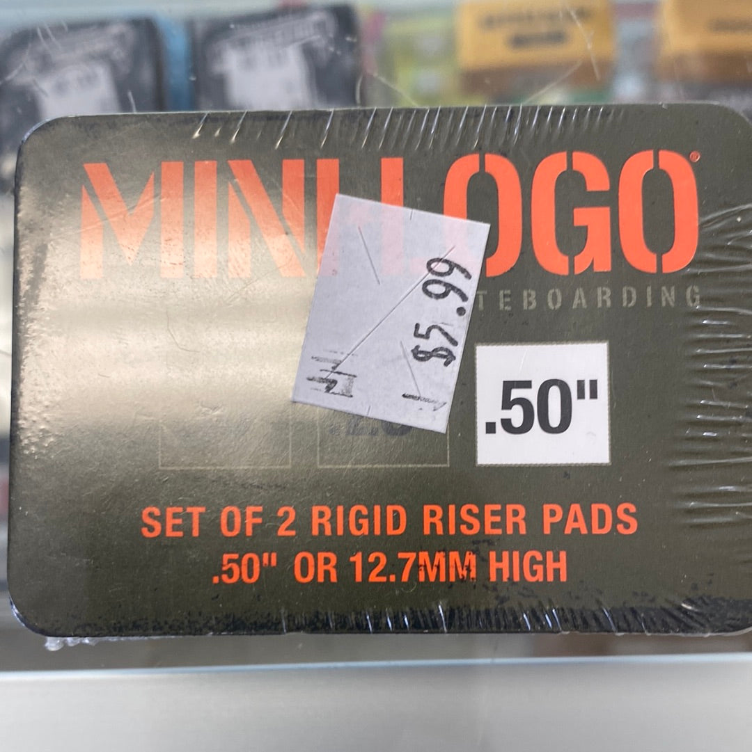 Mini Logo 1/2” Risers