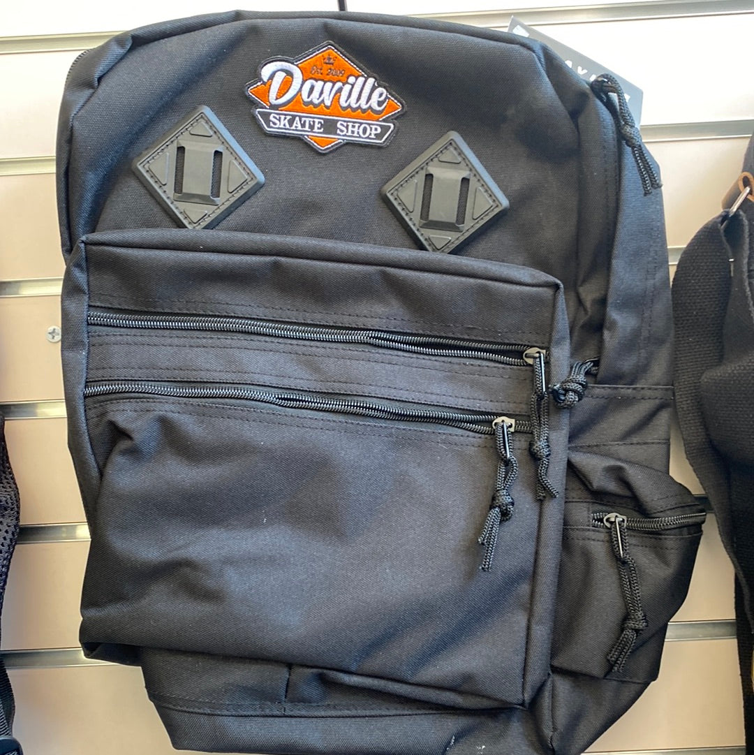 Daville Skate Shop Backpack Black