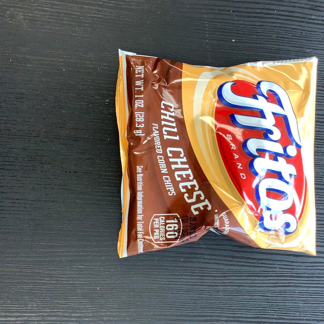 Fritos corn chips chili cheese 1oz