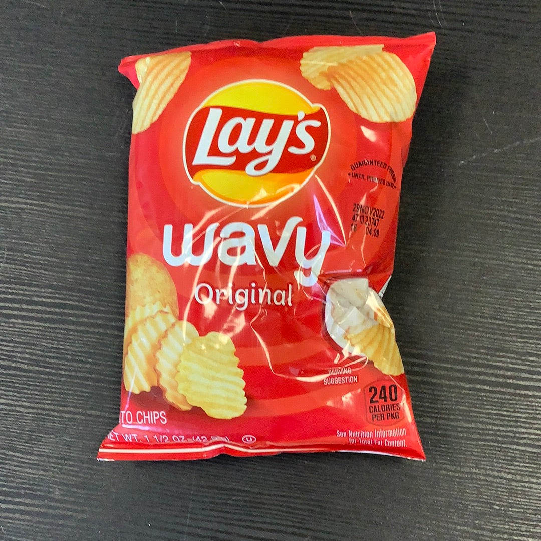 Lays wavy original 1.5oz