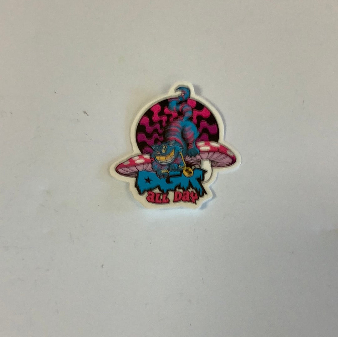 DGK sticker alice wonderland theme