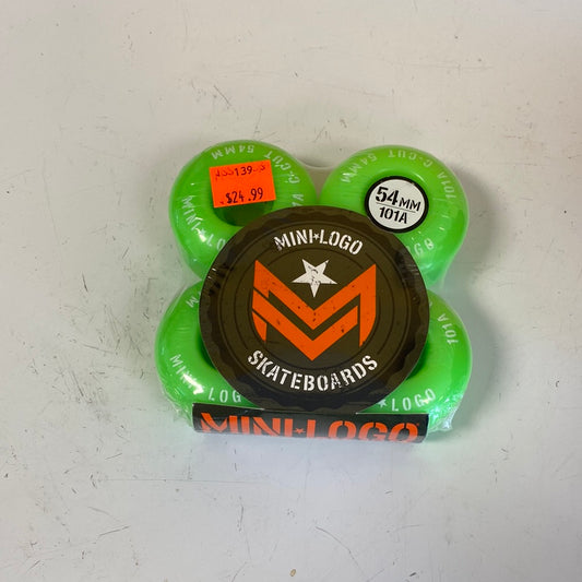 Mini Logo wheels 54mm 101a (Assorted/Sold Separately)