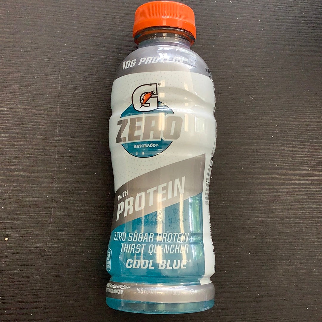 Gatorade Zero with Protein Cool Blue