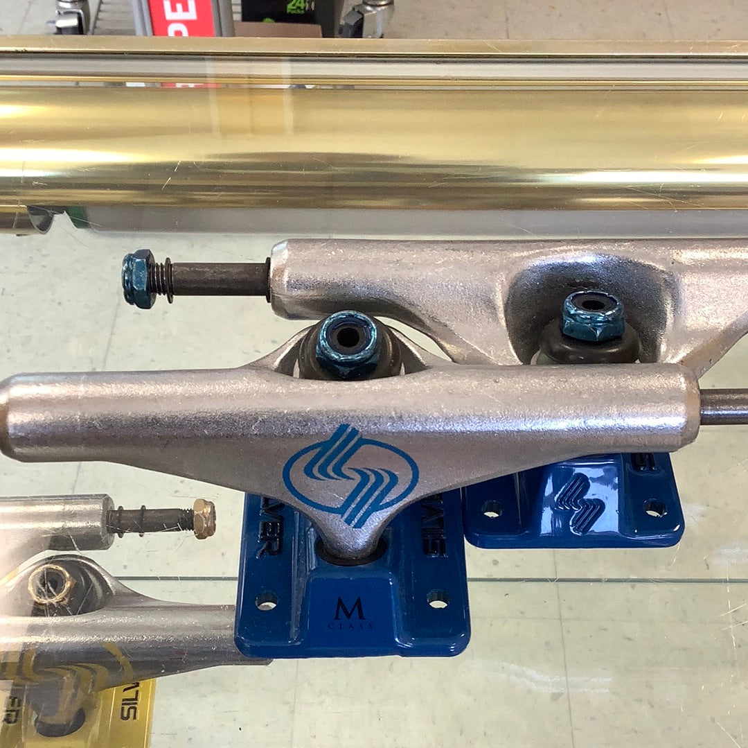 Silver Trucks Blue Base 8.5