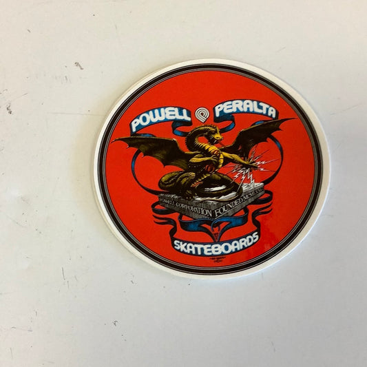 Powell Peralta sticker dragon red circle