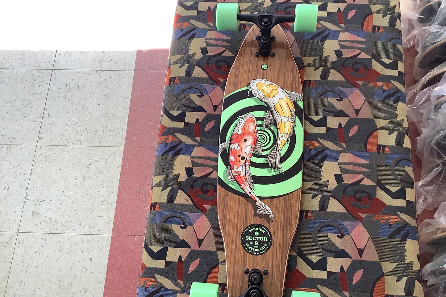 Sector 9 Longboard Twin Fish