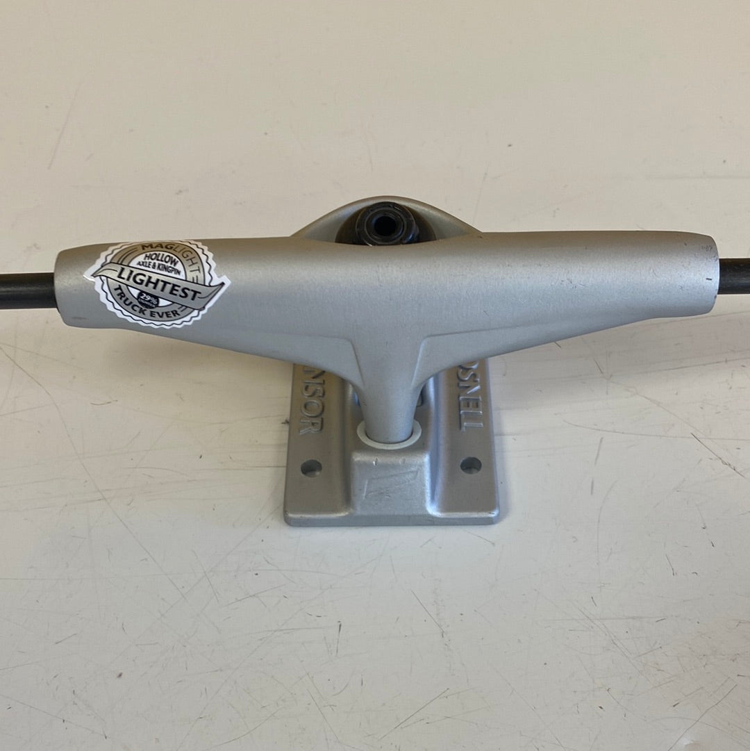 Tensor trucks maglight raw gray 5.25 set