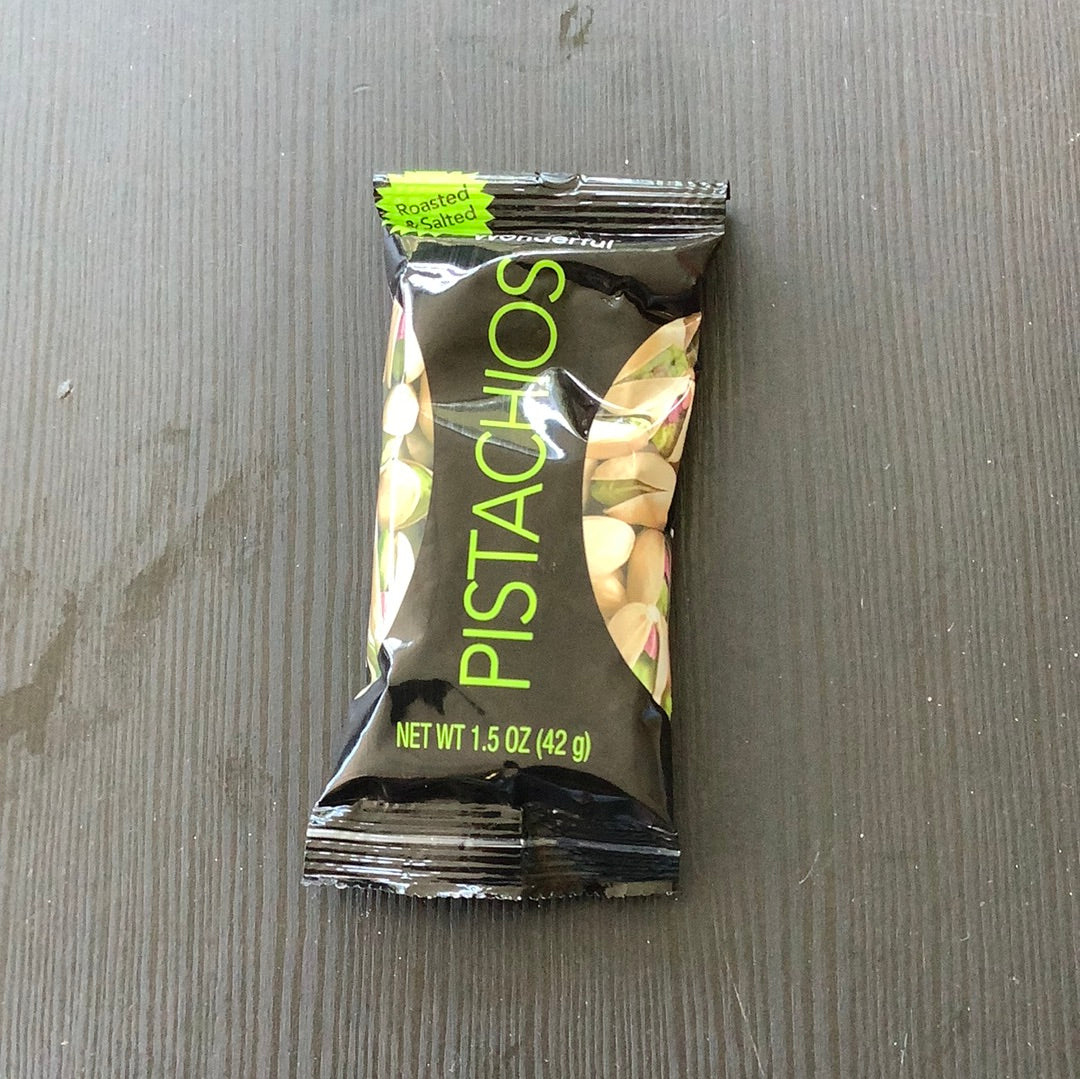 Wonderful pistachios 1.5oz