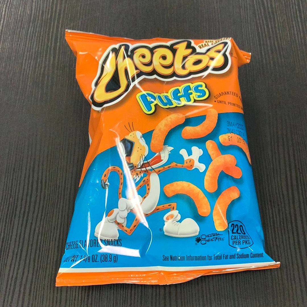 Cheetos puffs 1 3/8oz – Rowan Skate Center