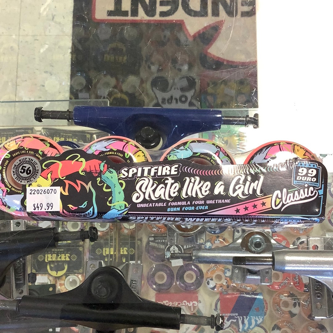 Spitfire Wheels Skate Like a Girl 56mm 99