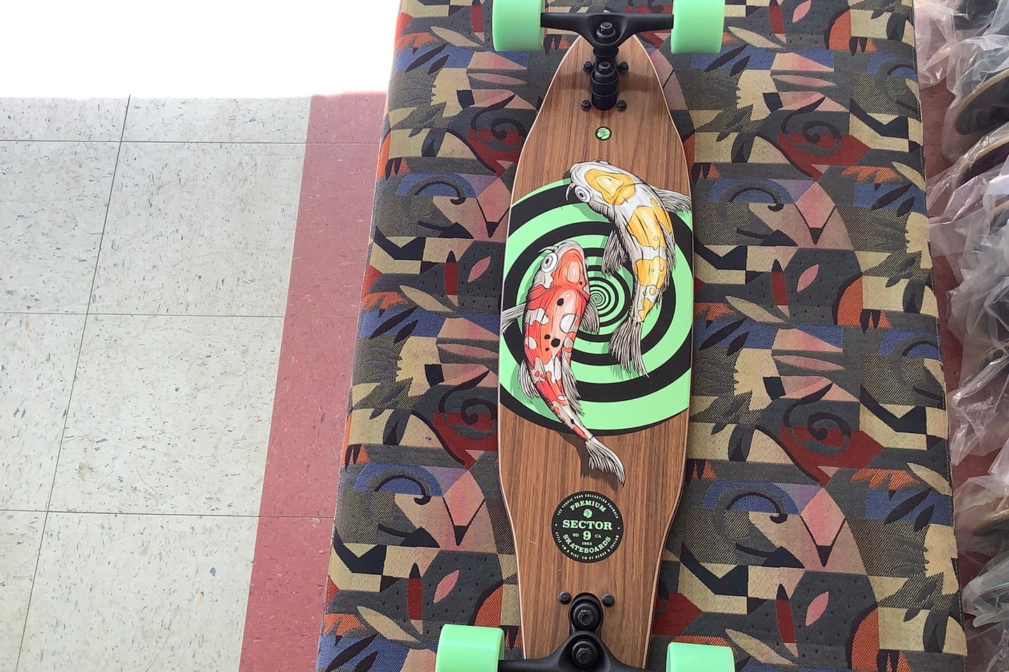 Sector 9 Longboard Twin Fish