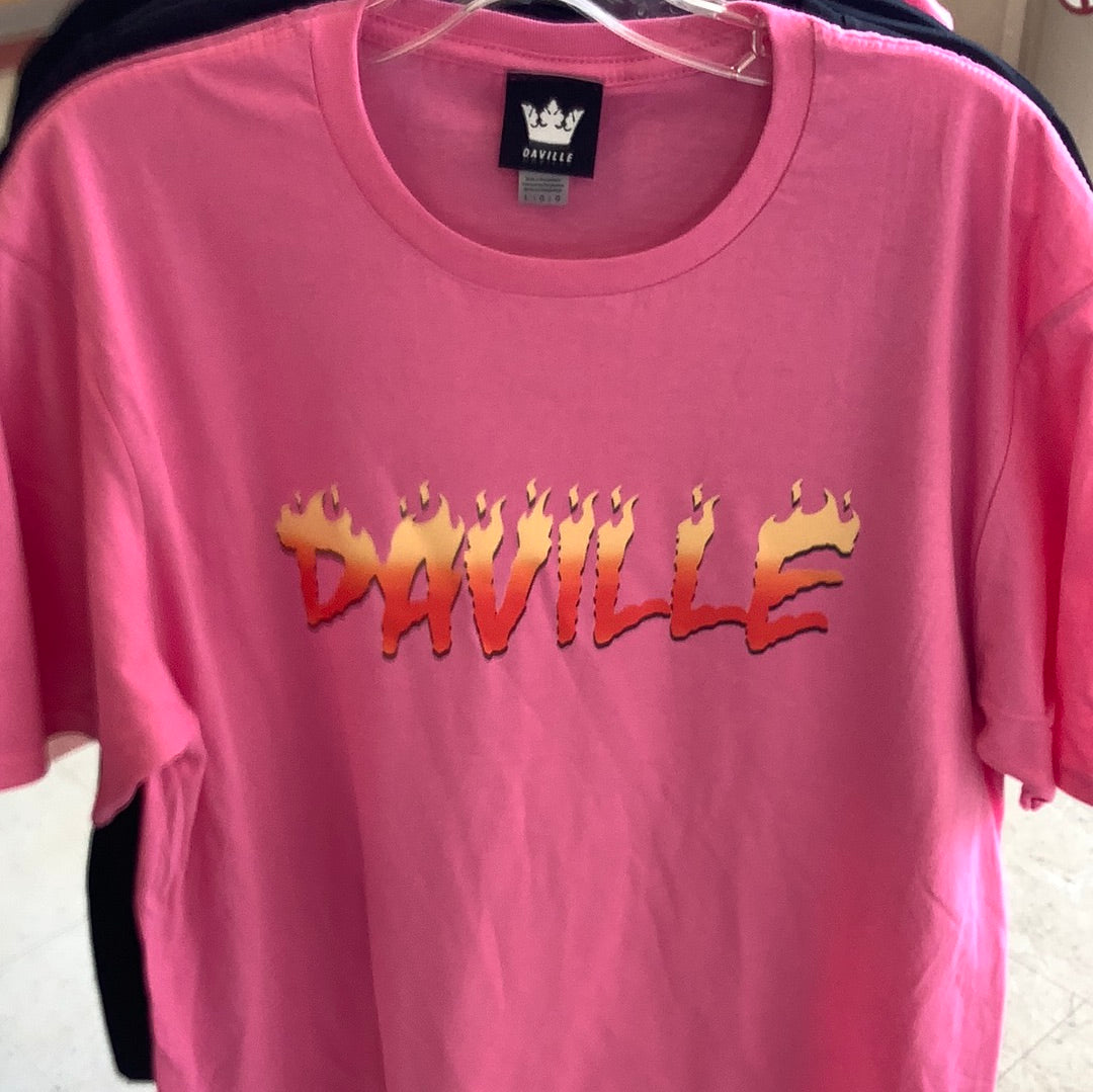 Daville Tee Shirt Thrasher Pink M