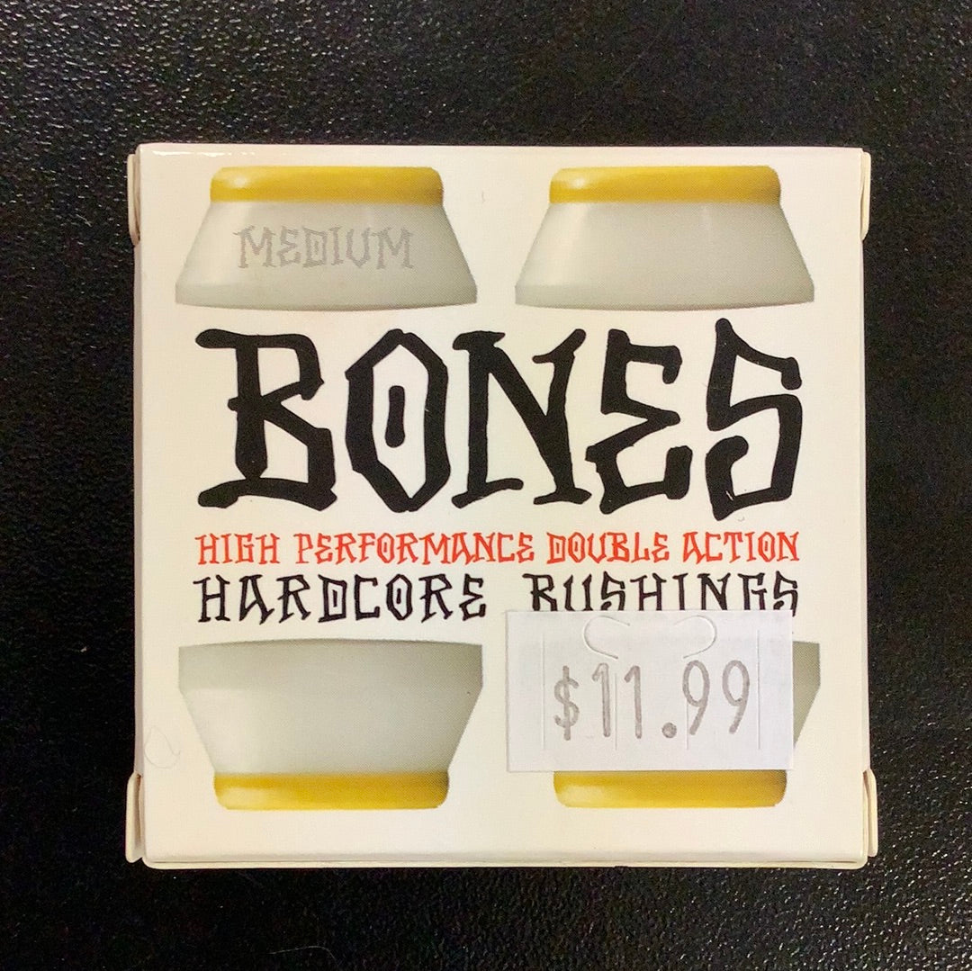 Bones hardcore bushings medium yellow white