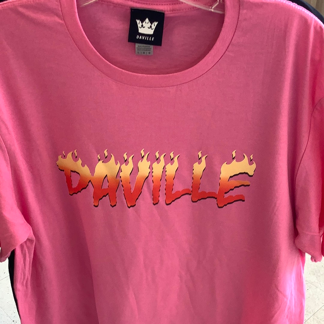 Daville Tee Shirt Thrasher Pink S