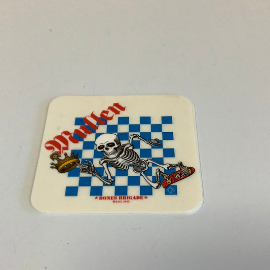 Bones sticker brigade mullen white
