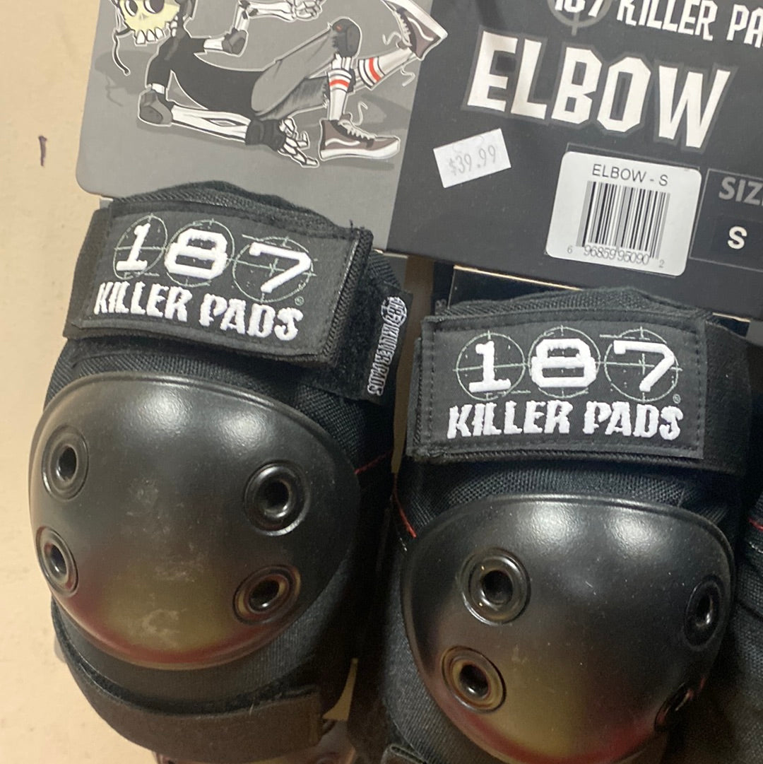 187 elbow pads S black